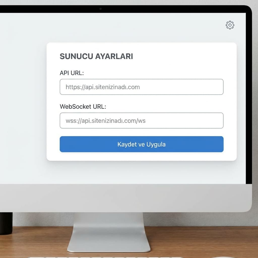 Sunucu Bağlantısını Yapılandırma